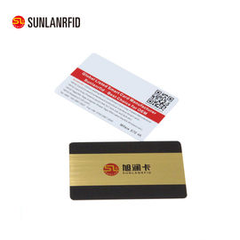 China Customized logo clear 3d hologram printing plastic pvc business cards supplier
